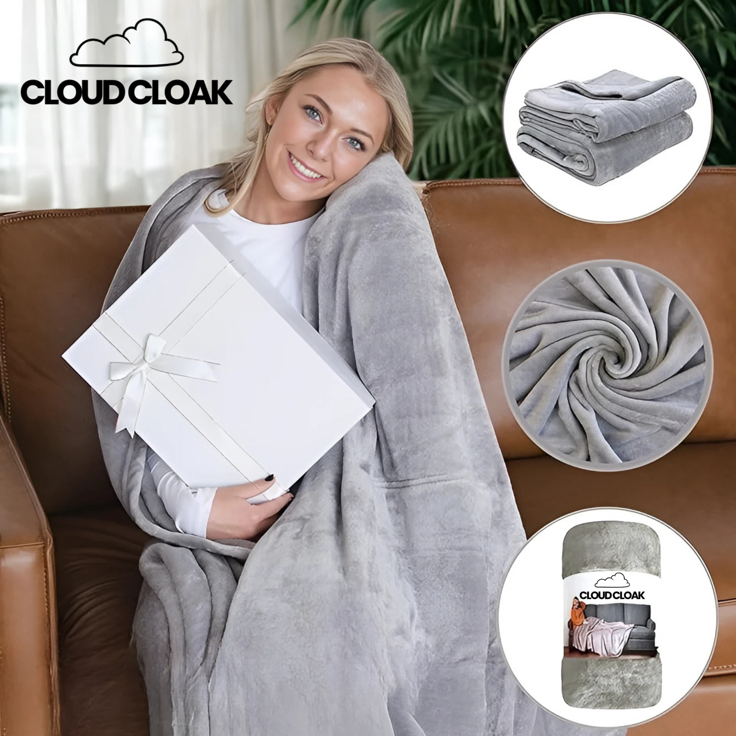 Cloud Cloak Wearable Blanket