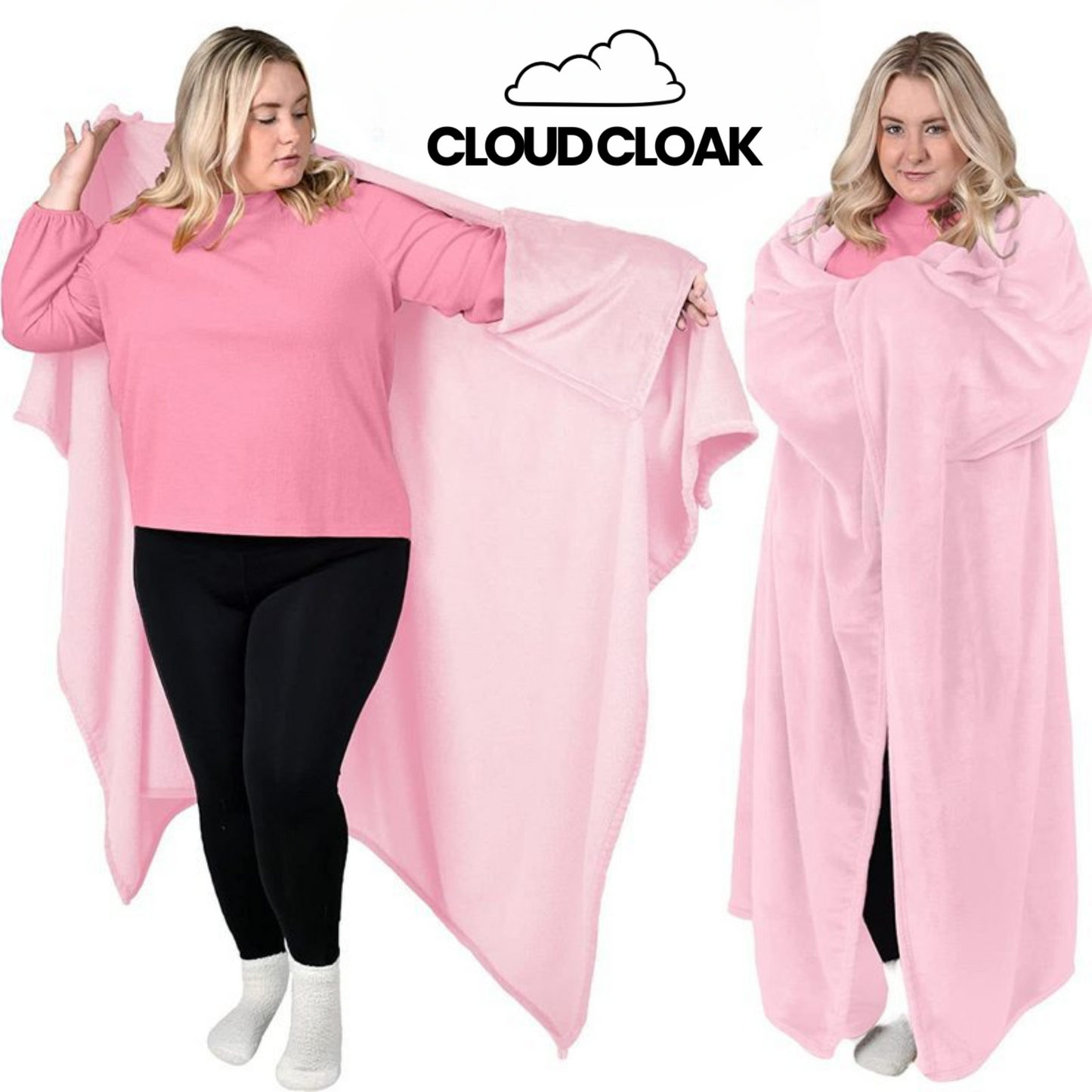 Cloud Cloak Wearable Blanket