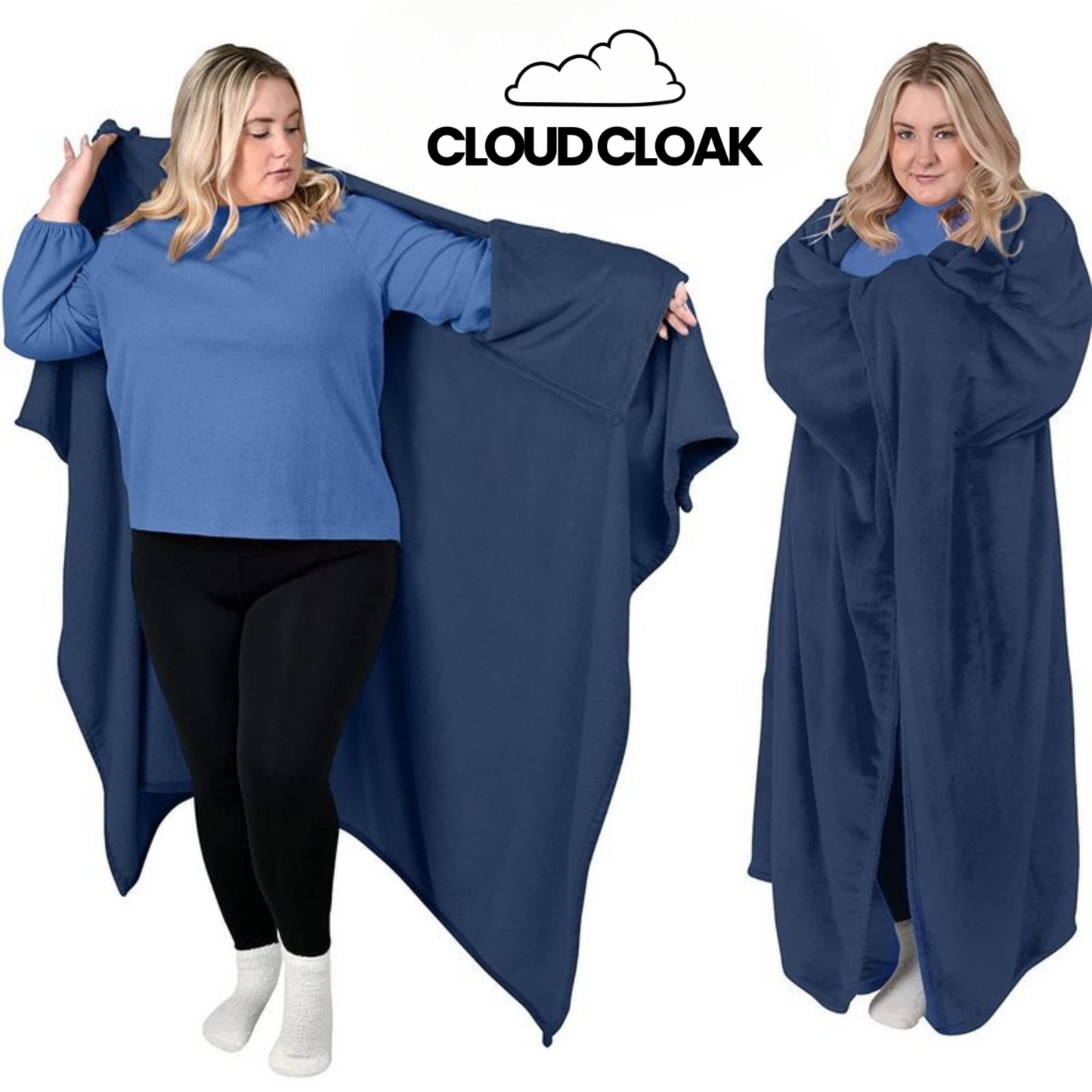Cloud Cloak Wearable Blanket