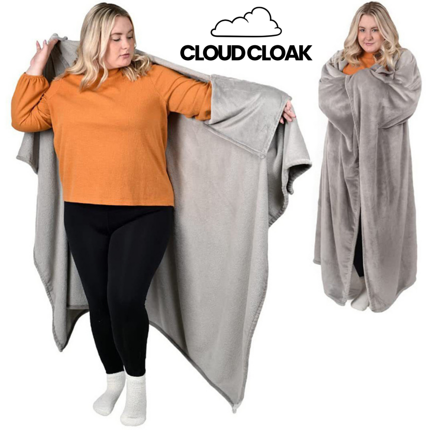 Cloud Cloak Wearable Blanket