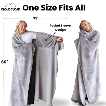 Cloud Cloak Wearable Blanket